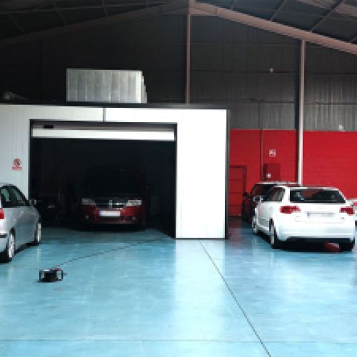 Imagen del interior del taller